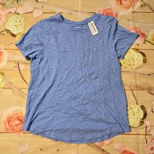 New! Old Navy blue striped tshirt